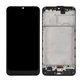 Samsung Galaxy M31 M315F - LCD Display + Touchscreen Front Glas + Rahmen (Space Black) TFT
