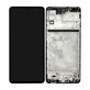 Samsung Galaxy M53 5G M536B - LCD Display + Touchscreen Front Glas + Rahmen (Black) TFT