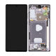 Samsung Galaxy Note 20 N980B - LCD Display + Touchscreen Front Glas + Rahmen (Black) OLED