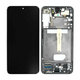 Samsung Galaxy S22 Plus S906B - LCD Display + Touchscreen Front Glas + Rahmen (Phantom Black) OLED