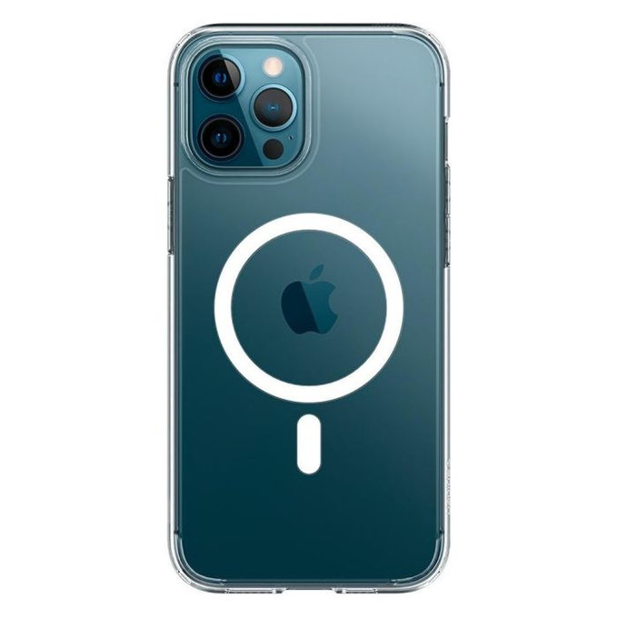 Spigen - Hülle Ultra Hybrid mit MagSafe für iPhone 12 Pro Max, weiss