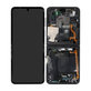 Samsung Galaxy Z Flip 4 F721B - LCD Display + Touchscreen Front Glas + Rahmen (Graphite) - GH82-29440A, GH82-30238A, GH82-30239A, GH82-29441A Genuine Service Pack