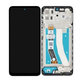 Motorola Moto G32 XT2235 - LCD Display + Touchscreen Front Glas + Rahmen (Mineral Grey) - 5D68C21151 Genuine Service Pack