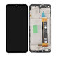 Samsung Galaxy A23 5G A236B - LCD Display + Touchscreen Front Glas + Rahmen (Black) - GH82-29734A, GH82-29735A Genuine Service Pack