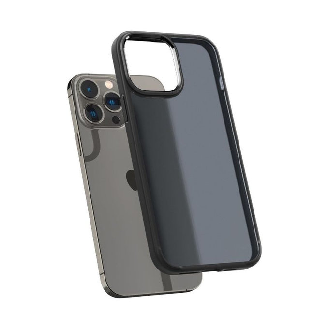 Spigen - Hülle Ultra Hybrid für iPhone 13 Pro, Frost Black