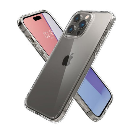 Spigen - Hülle Ultra Hybrid für iPhone 14 Pro, transparent
