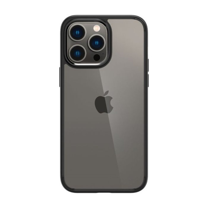 Spigen - Hülle Ultra Hybrid für iPhone 14 Pro, Matte Black