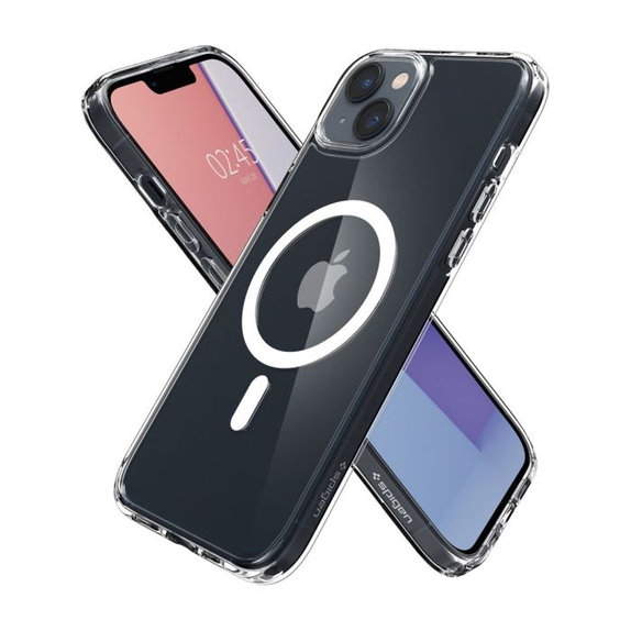 Spigen - Hülle Ultra Hybrid mit MagSafe für iPhone 14, weiss