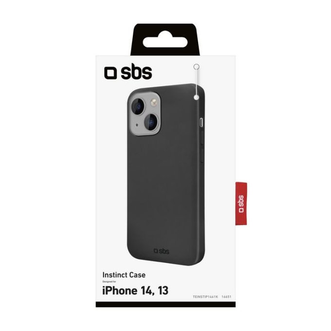 SBS - Fall Instinct für iPhone 14/13, schwarz