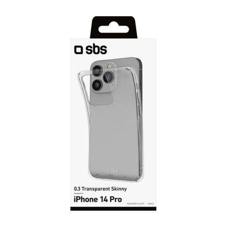 SBS - Fall Skinny für iPhone 14 Pro, transparent
