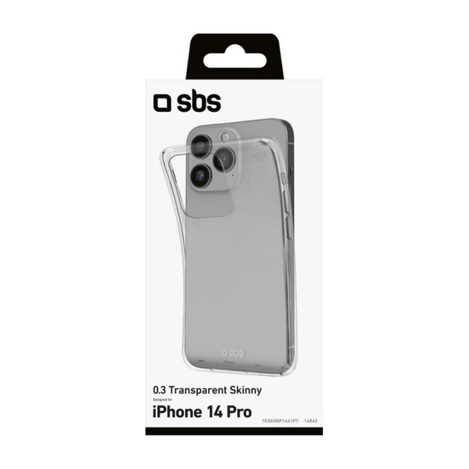 SBS - Fall Skinny für iPhone 14 Pro, transparent
