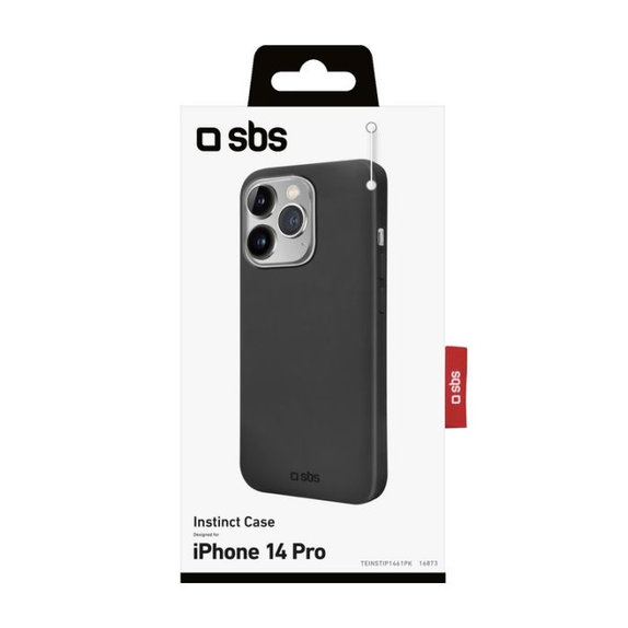 SBS - Fall Instinct für iPhone 14 Pro, schwarz