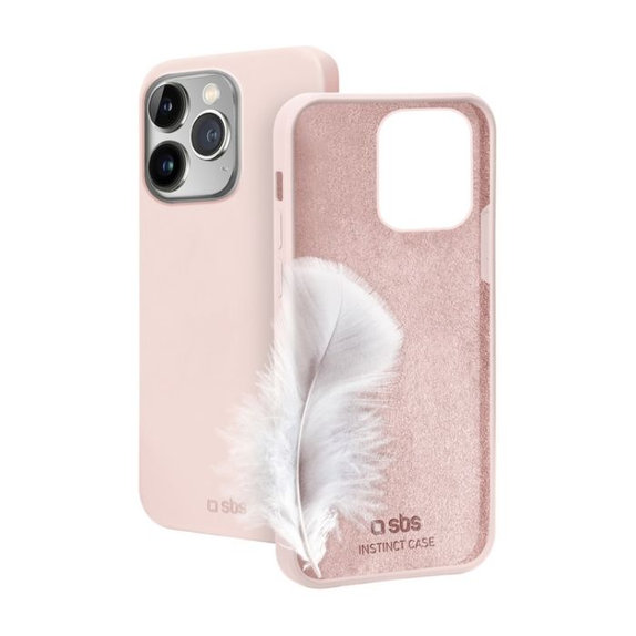 SBS - Fall Instinct für iPhone 14 Pro, rose