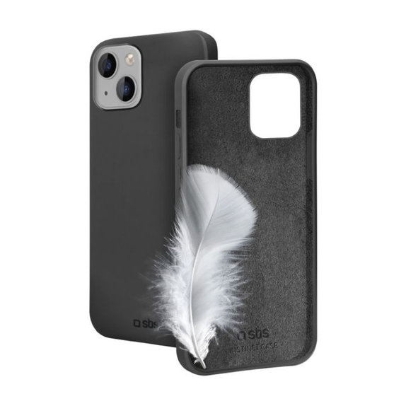 SBS - Hülle Instinct für iPhone 14 Plus, schwarz