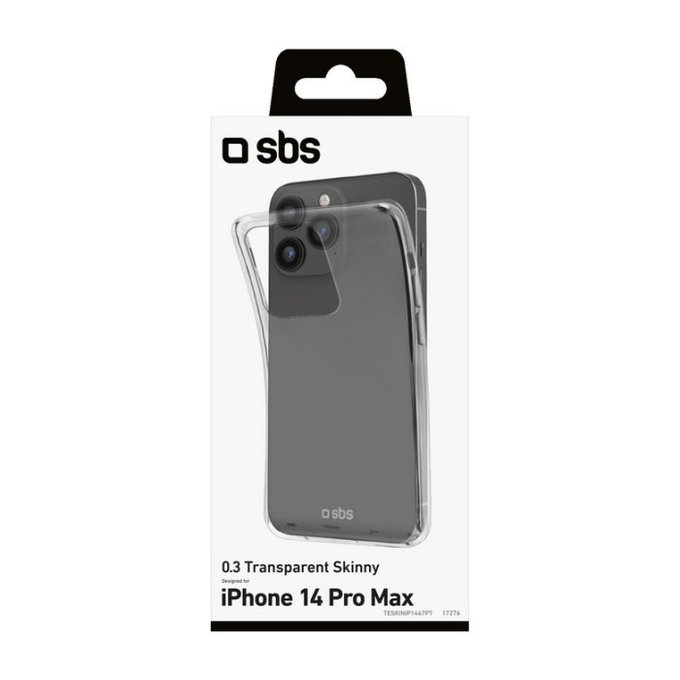 SBS - Fall Skinny für iPhone 14 Pro Max, transparent