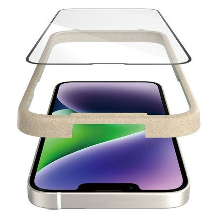 PanzerGlass - Gehärtetes Glas UWF AB für iPhone 13 Pro Max und 14 Plus, schwarz