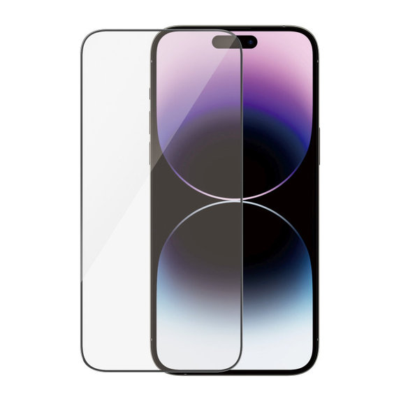 Schutzglas UWF Anti-Reflective AB mit Applikator für iPhone 14 Pro Max, Schwarz, PanzerGlass