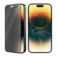 Schutzglas UWF Privacy AB mit Applikator für iPhone 14 Pro, Schwarz, PanzerGlass