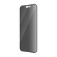 Schutzglas UWF Privacy AB mit Applikator für iPhone 14 Pro, Schwarz, PanzerGlass