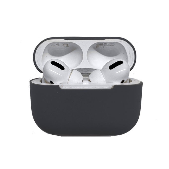 FixPremium - Silikonhülle für AirPods Pro, space grey
