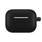 FixPremium - Silikonhülle mit Karabiner für AirPods Pro, schwarz