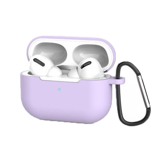 FixPremium - Silikonhülle für AirPods Pro, lila