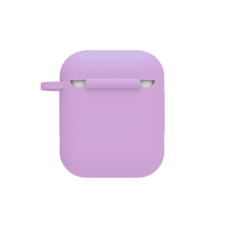 FixPremium - Silikonhülle für AirPods 1 und 2, lila