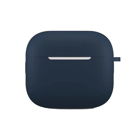 FixPremium - Silikonhülle mit Karabiner für AirPods 3, blau