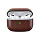 FixPremium - Etui aus Kunstleder für AirPods Pro, braun