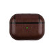 FixPremium - Etui aus Kunstleder für AirPods Pro, braun