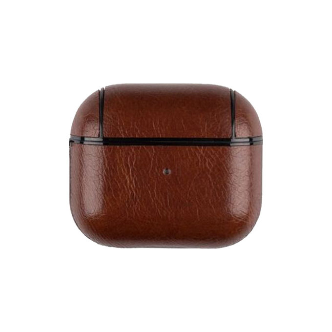 FixPremium - Etui aus Kunstleder für AirPods 3, braun