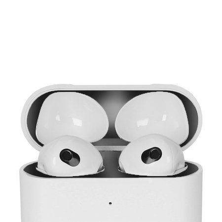 FixPremium - Staubaufkleber für AirPods 3, schwarz