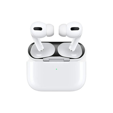 FixPremium - Staubaufkleber für AirPods Pro, schwarz