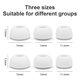 FixPremium - Ohrstöpsel für AirPods Pro - Set 3Stk (L, M, S), weiß