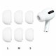 FixPremium - Ohrstöpsel für AirPods Pro - Set 3Stk (L, M, S), weiß