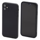 FixPremium - Silikonhülle für iPhone 11, schwarz