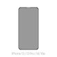 FixPremium Privacy Anti-Spy Glass - Gehärtetes Glas für iPhone 13, 13 Pro, 14 und 16e