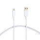 Lightning / USB kabel, 2 m, kompatibel mit Apple, bulk