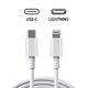 Lightning / USB-C kabel, 2 m, kompatibel mit Apple, bulk
