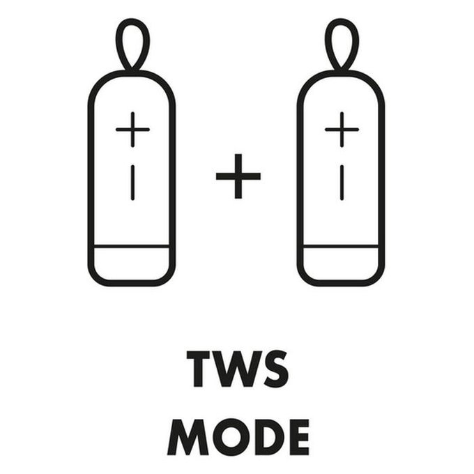 JAZ - Bluetooth Lautsprecher TWS SPEAKTALL, 10W, grau