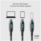SBS - USB-C / USB-C Kabel mit LCD a PowerDelivery 100W (1m), schwarz