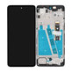 Motorola Moto G72 XT2255 - LCD Display + Touchscreen Front Glas + Rahmen (Meteorite Gray) - 5D68C21701 Genuine Service Pack