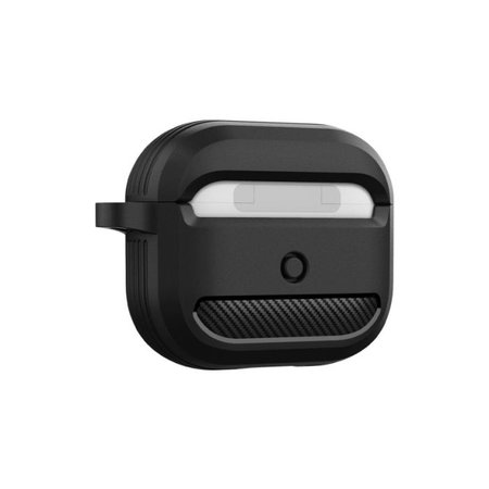 Spigen - Hülle Rugged Armor für Apple AirPods 3, Matte Black