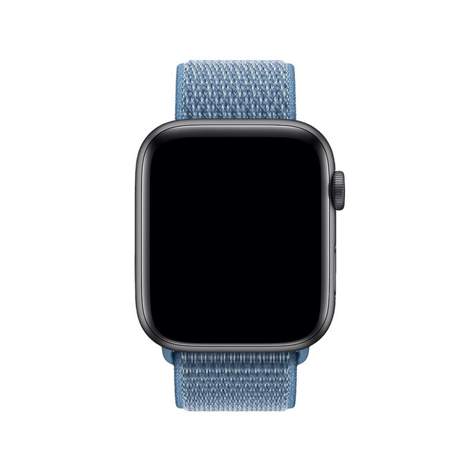 FixPremium - Nylonband für Apple Watch (42, 44, 45 und 49mm), blau