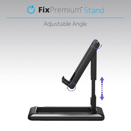 FixPremium - Stand für Smartphone/Tablet, schwarz