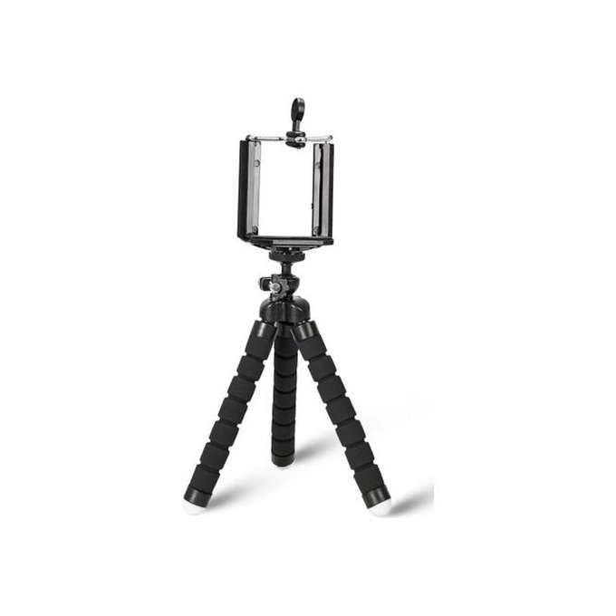 FixPremium - Tripod für Smartphone, schwarz
