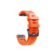 FixPremium - Silikonband für Garmin (QuickFit 26mm), orange