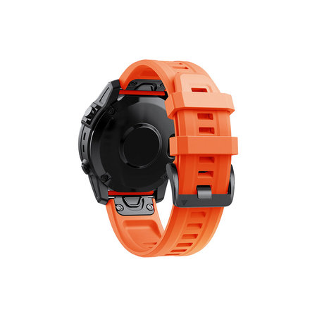 FixPremium - Silikonband für Garmin (QuickFit 26mm), orange