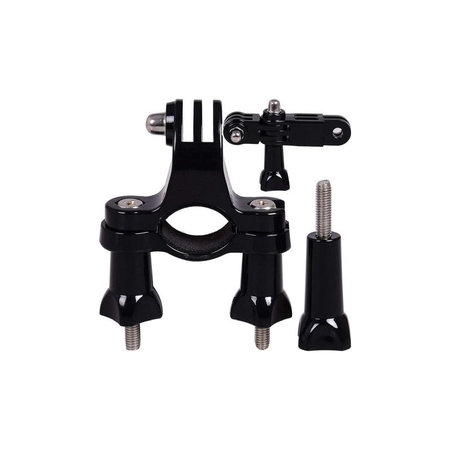 FixPremium - Halterung für Fahrrad/Motorrad für GoPro, schwarz