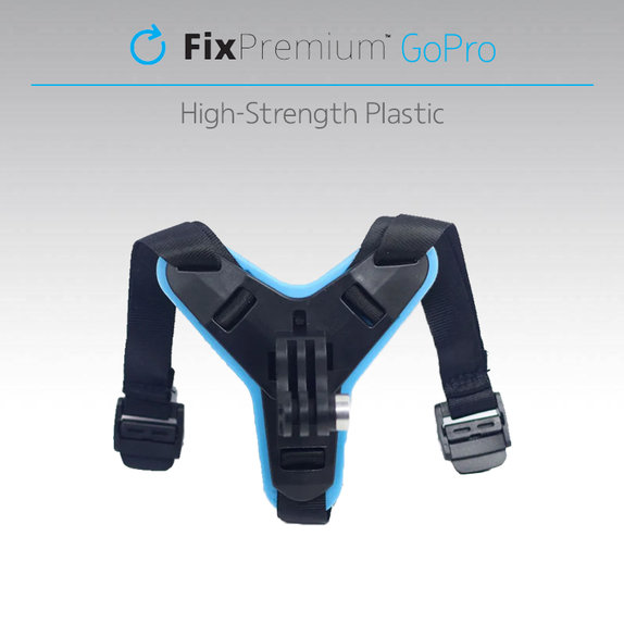 FixPremium - Helmhalter für GoPro, schwarz